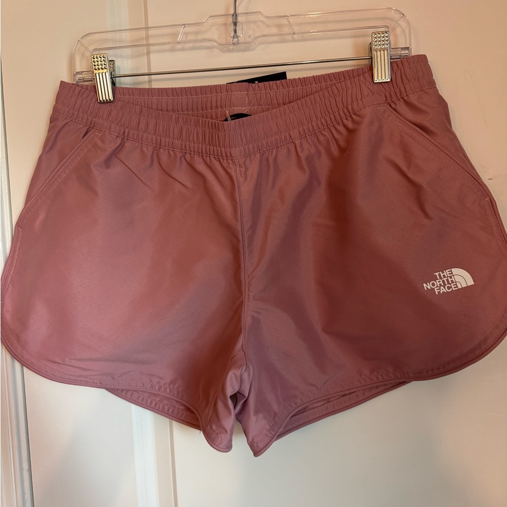 NWT The North Face Pink Athletic Shorts Lightweight Moisture-Wicking